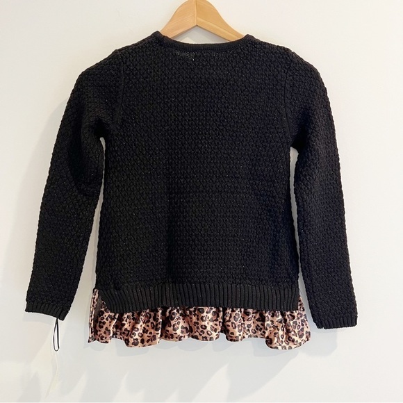 NWT Max Studio Girl Knit Sweater Shirt Tunic - Picture 9 of 12